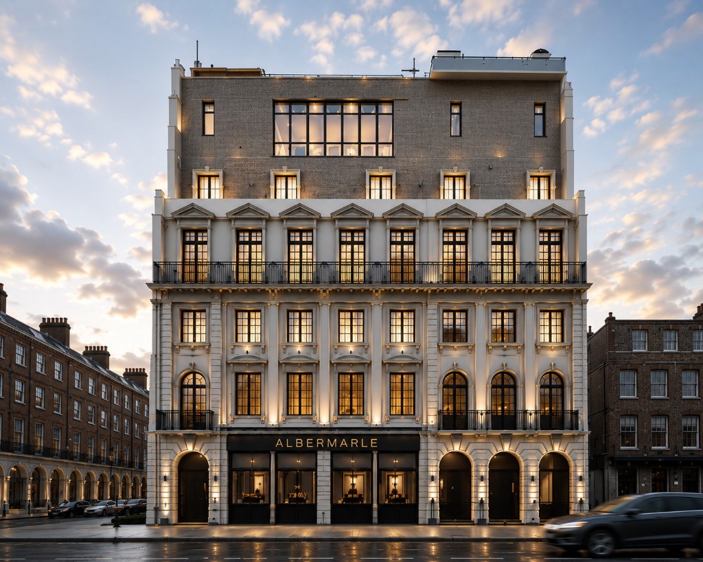 Albemarle Street architectural render — Mayfair, London